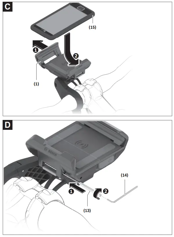 BOSCH BSP3200 SmartphoneGrip Phone Holder - fig 3
