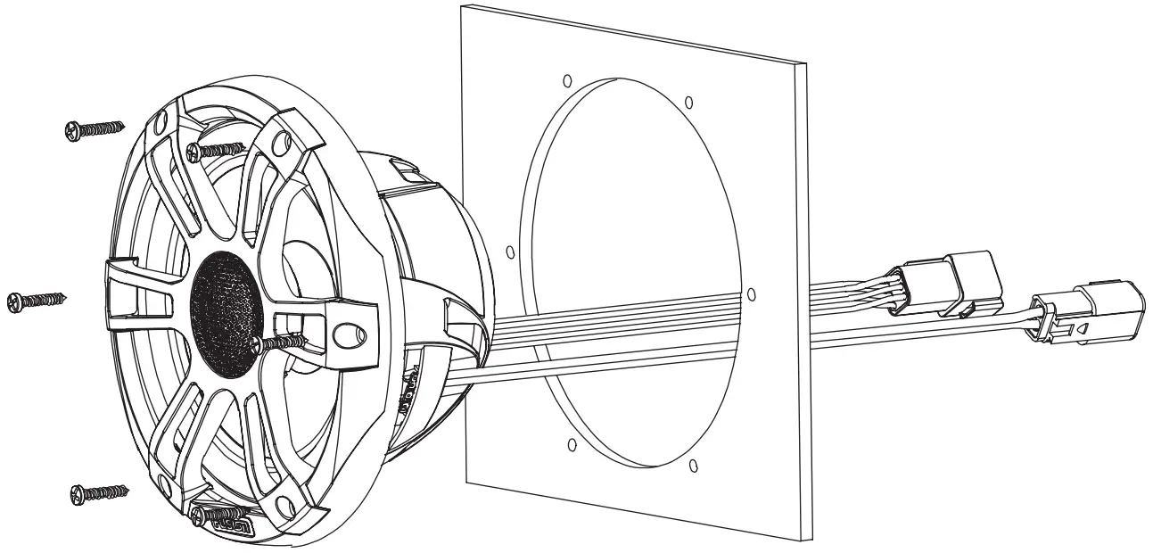Mounting the Speakers