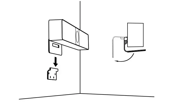 nexvoo N110 AI USB Video Bar - placement 2