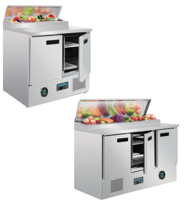 POLAR Stainless Steel Pizza Salad Prep