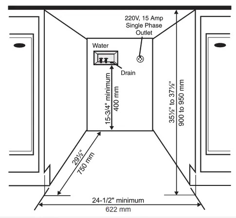 ASKO WM85 Washing Machine - Built-in installation