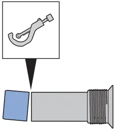 GEBERIT 152441461 90mm Drain Set 1B-2