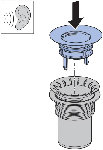 GEBERIT 152441461 90mm Drain Set 2-2A