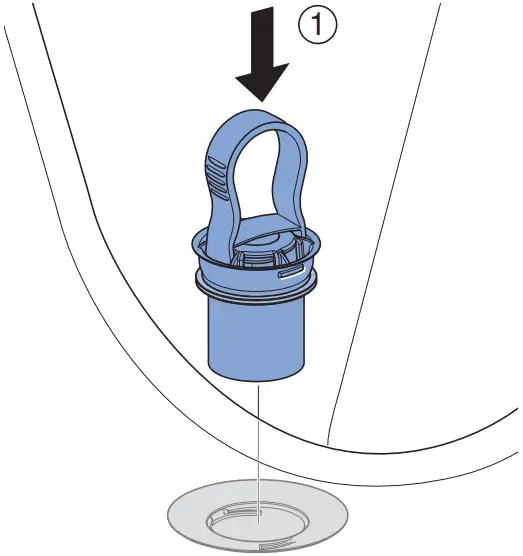 GEBERIT 152441461 90mm Drain Set 2-6A