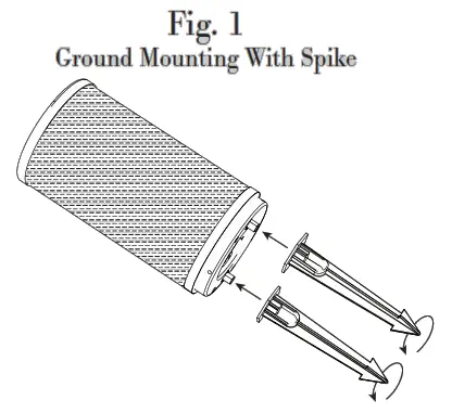 Leon TrLS50 Spike 5 25 Inch Outdoor Speaker - fiig 2.