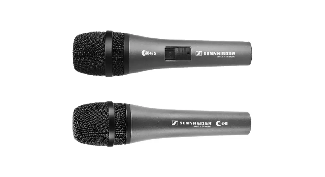 Sennheiser E 845/e 845 S Evolution Dynamic Microphone Instruction Manual