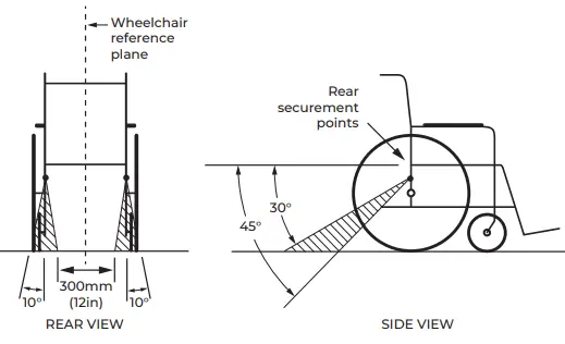BraunAbility P-WBR Pin Wav Occupant Belt 8