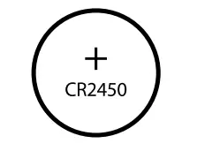 CR2450 sensor battery