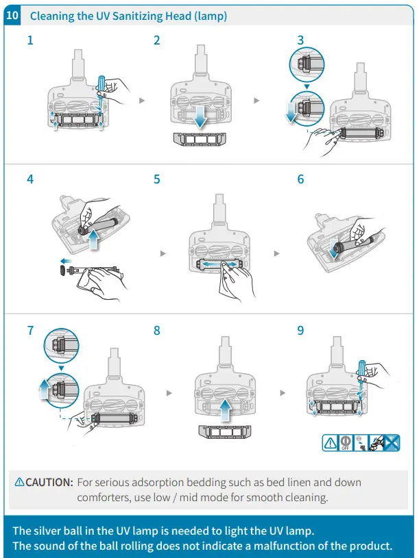 raycop Omni Air Cordless UV Stick Vacuum - Figure 11