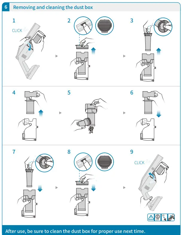raycop Omni Air Cordless UV Stick Vacuum - Figure 6