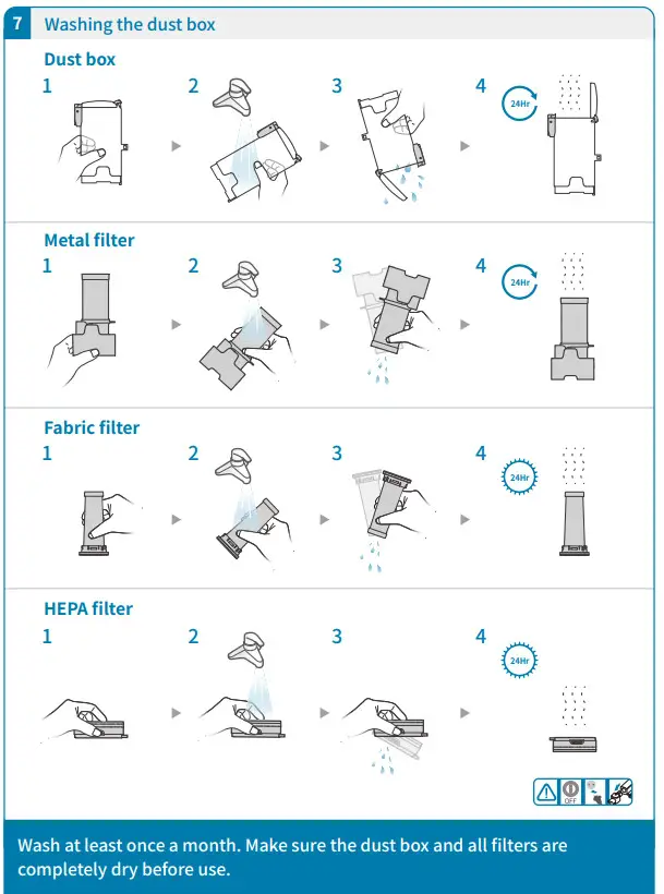 raycop Omni Air Cordless UV Stick Vacuum - Figure 8