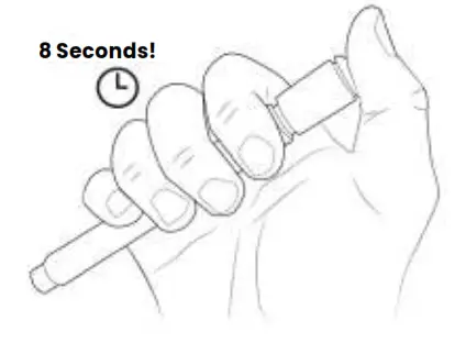 inpen LBL 00706 AH Smart Insulin Pen Injection Button