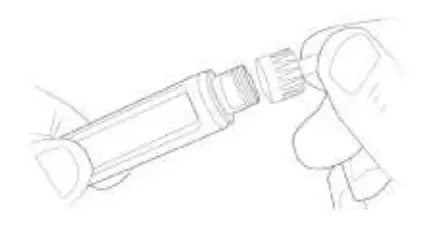 inpen LBL 00706 AH Smart Insulin Pen twisting