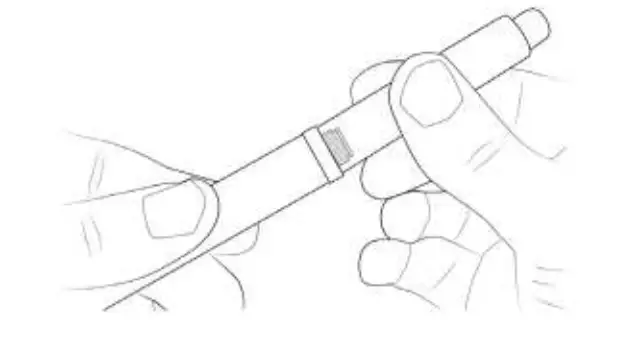 inpen LBL 00706 AH Smart Insulin Pen twisting1