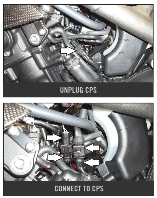 Dynojet PC6 21027 2018 2019 Triumph Speed Triple - connectors