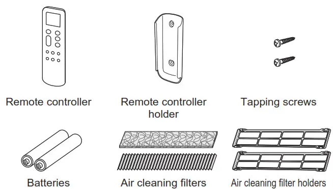 FUJITSU ASUH15LPAS 15k BTU Wall Mounted Unit- Fig