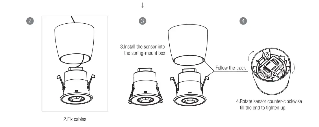 HYTRONIK HA03 Spring-mount Box - Figure 2,3,4