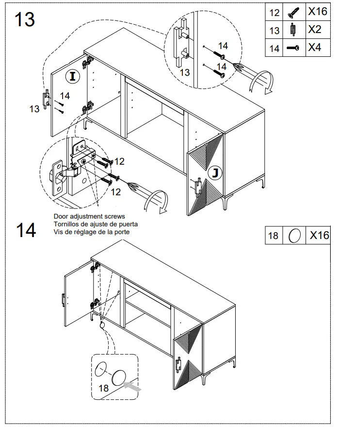 Southern ENTERPRISES HD053820 Breah 56 in. Color Changing Electric Fireplace in Graywashed and Gold - fig 12