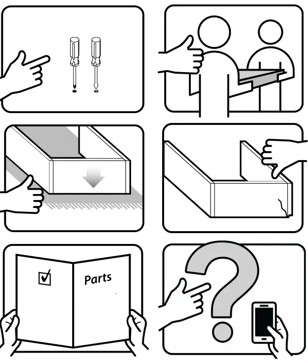 Southern ENTERPRISES HD053820 Breah 56 in. Color Changing Electric Fireplace in Graywashed and Gold - fig 20