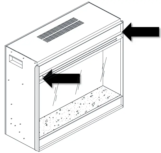 Southern ENTERPRISES HD053820 Breah 56 in. Color Changing Electric Fireplace in Graywashed and Gold - fig 25