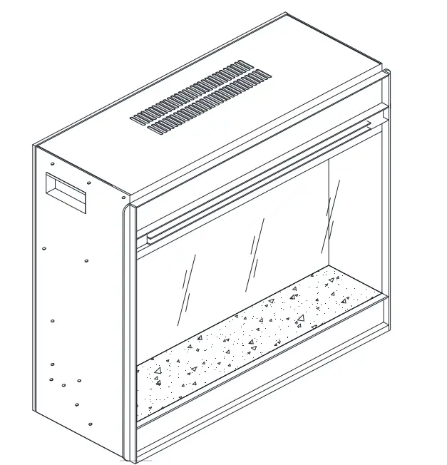 Southern ENTERPRISES HD053820 Breah 56 in. Color Changing Electric Fireplace in Graywashed and Gold - fig 26