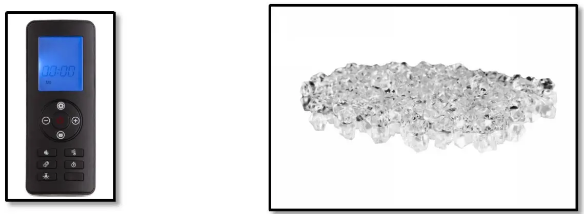 Southern ENTERPRISES HD053820 Breah 56 in. Color Changing Electric Fireplace in Graywashed and Gold - fig 28