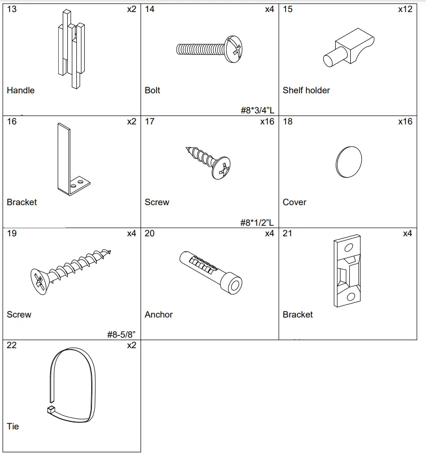 Southern ENTERPRISES HD053820 Breah 56 in. Color Changing Electric Fireplace in Graywashed and Gold - fig 5