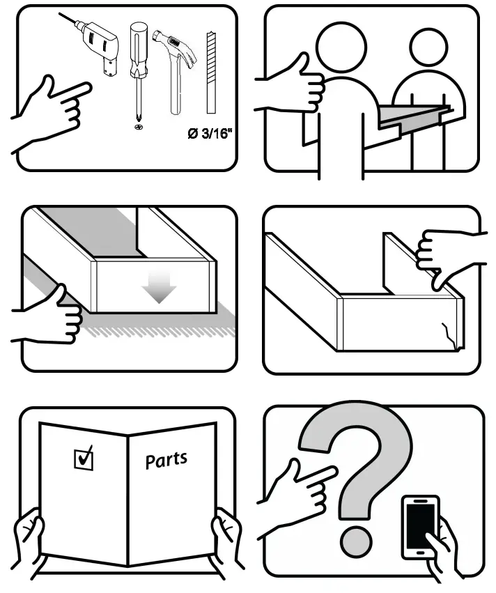 Southern ENTERPRISES HD053820 Breah 56 in. Color Changing Electric Fireplace in Graywashed and Gold - fig