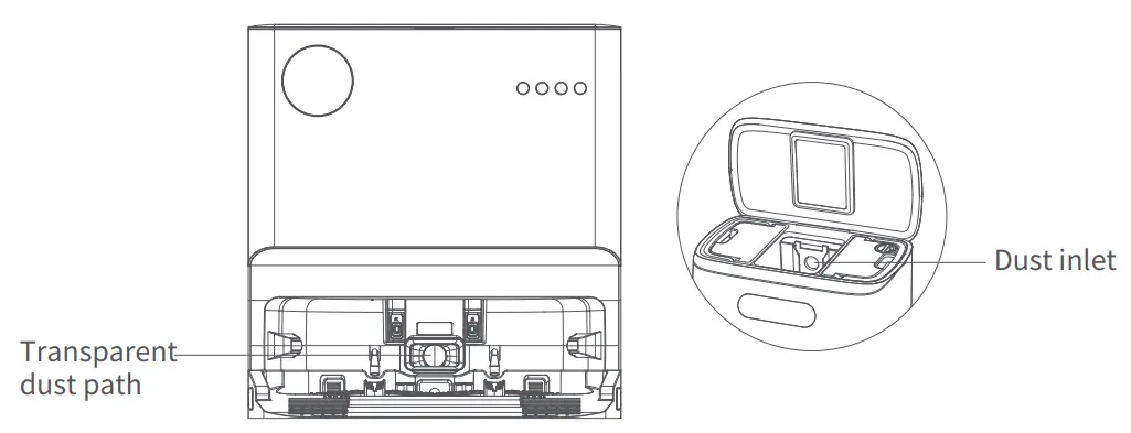 Lydsto Self Cleaning Sweeping Robot W2 - FIG 24