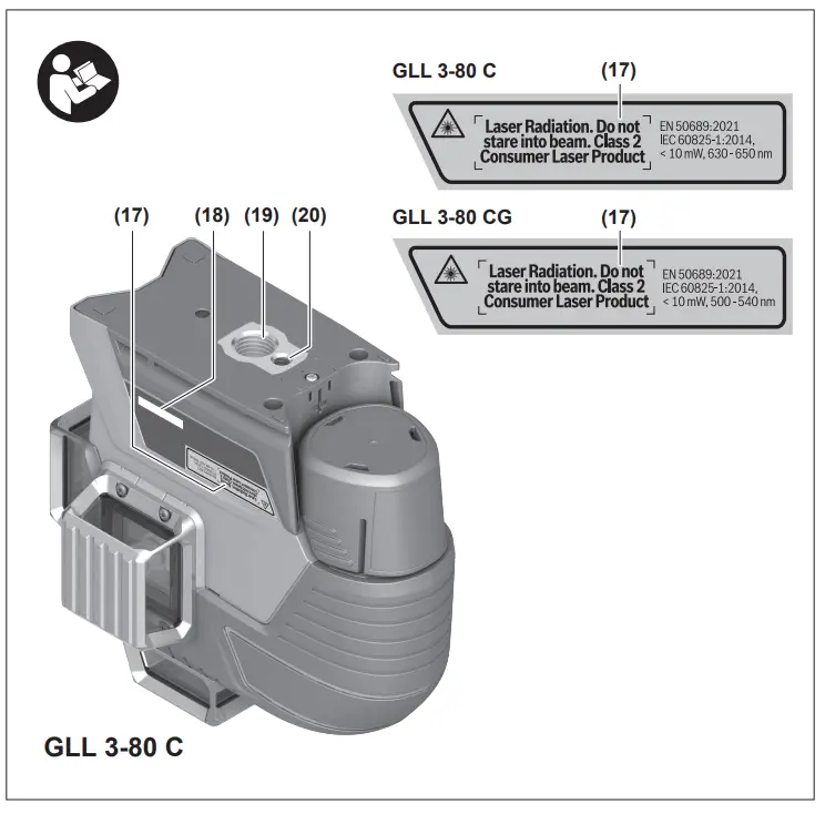 BOSCH GLL Professional Line Laser - fig 1