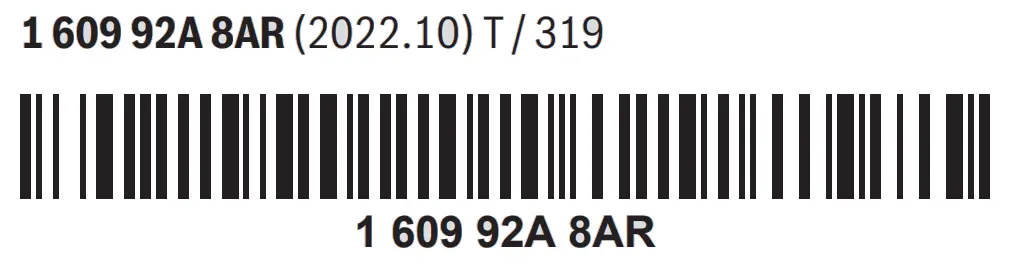 BOSCH GLL Professional Line Laser - qr code