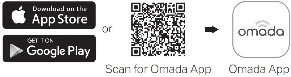 tp link Omada Gigabit VPN Router with PoE+ Ports and Controller Ability - Qr Code