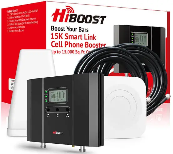 HiBOOST F20G-5S-BTW Smartlink Series Smartlink Cell Signal Booster
