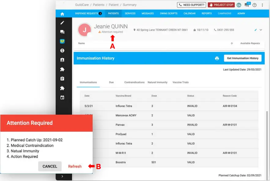 GuildCare NG AIR Integration Software - Figure 15