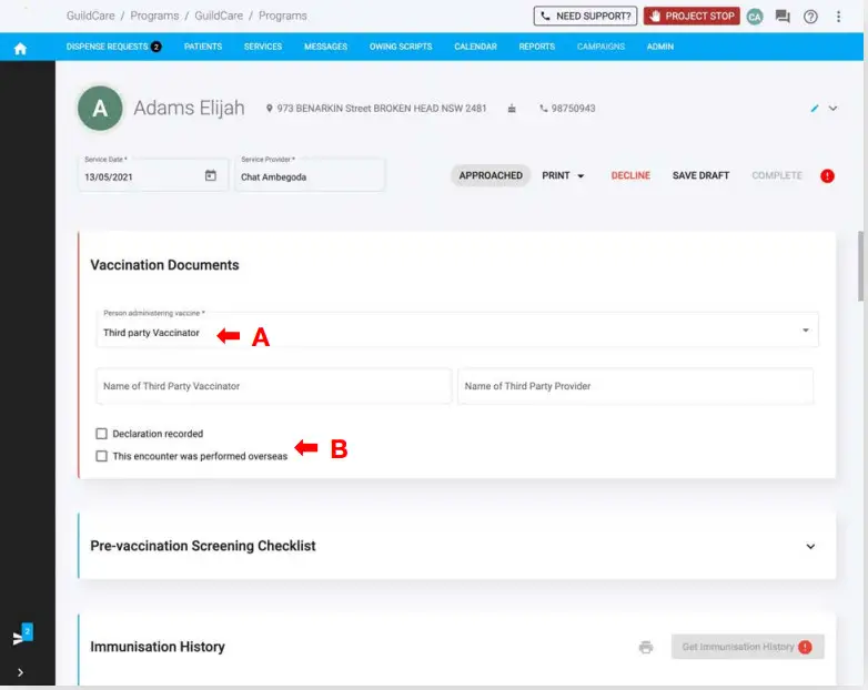 GuildCare NG AIR Integration Software - Figure 9