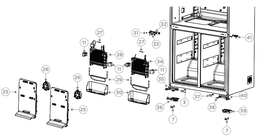 FISHER-PAYKEL-RF605QDVX2-FP-AA-538L-Quad-Door-Refrigerator-Stainless-Steel-fig-6