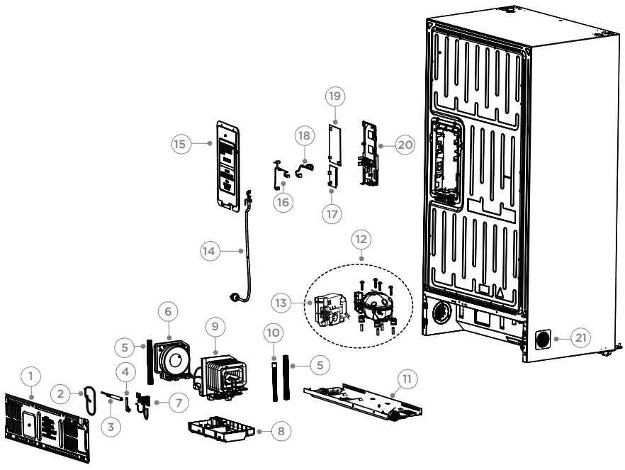 FISHER-PAYKEL-RF605QDVX2-FP-AA-538L-Quad-Door-Refrigerator-Stainless-Steel-fig-9