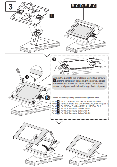 TRIPP LITE DMTB911 Table Mount - fig 6
