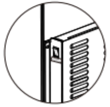 EUROCHILL BT120 Counter Top Refrigerator - position and levelled