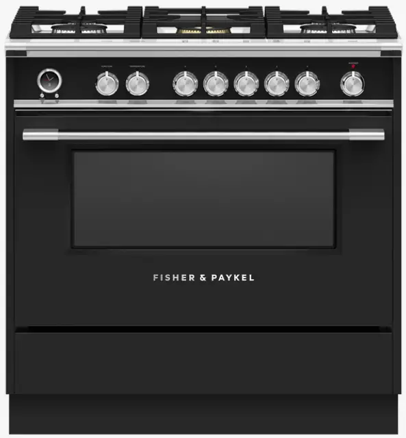 FISHER   PAYKEL KICKOR36B1 Black Kickstrip for Classic Freestanding Range, 36 Inches