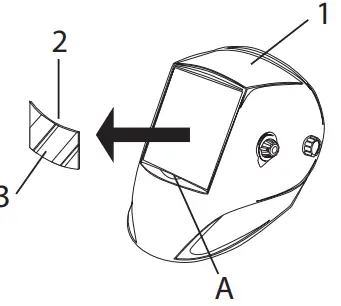 GYS LCD Techno 11 Welding Helmet - fig 2