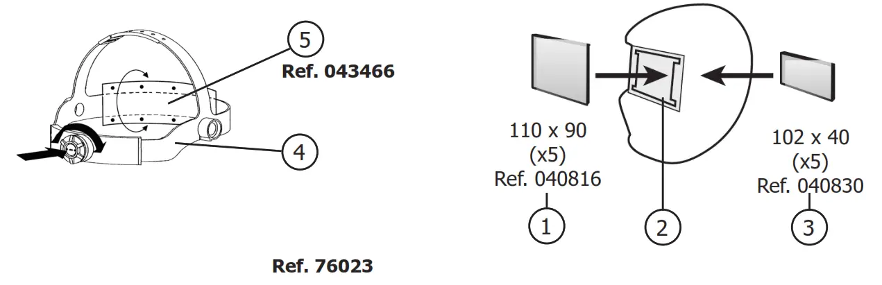 GYS LCD Techno 11 Welding Helmet - fig