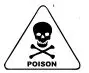 WARNING-Poison Icon