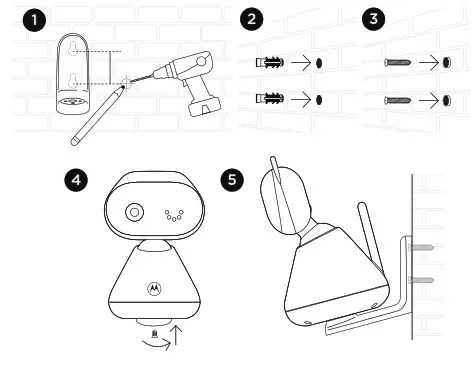 motorola PIP Series Video Baby Monitor - Fig4