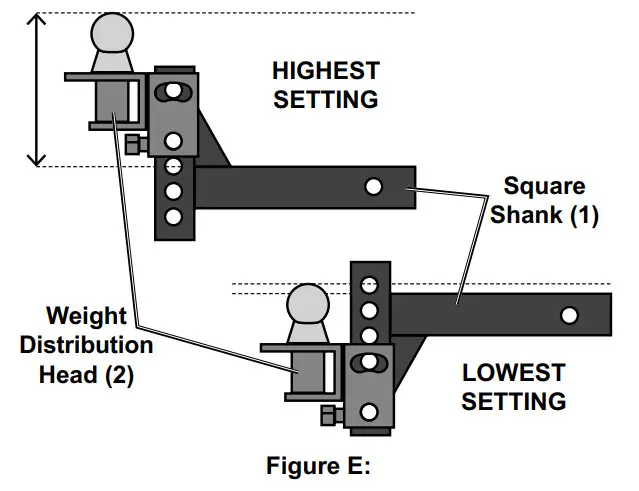 HAUL MASTER 67649 10,000 Lb. Capacity Weight Distributing Hitch System - Fig7