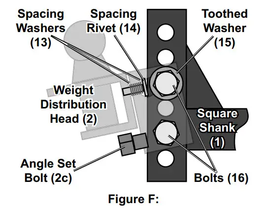 HAUL MASTER 67649 10,000 Lb. Capacity Weight Distributing Hitch System - Fig8