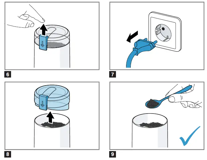 BOSCH TSM6A013B Rotating Blade Coffee Grinder 3