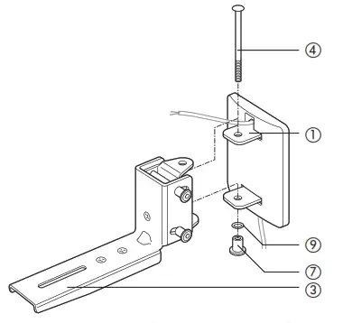 Teufel AC 7500 SM Speaker Wall Mount - fig 2