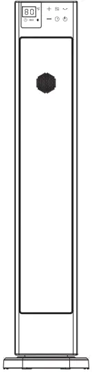 Midea NTH15-22GR Digital Tower Ceramic Heater-fig1