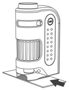 CARSON MICROBRITE Pocket Microscop - objective lens